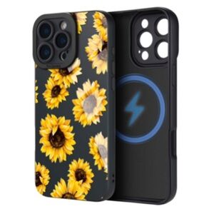 Sunflower Phone Case for iPhone 16 Pro Max